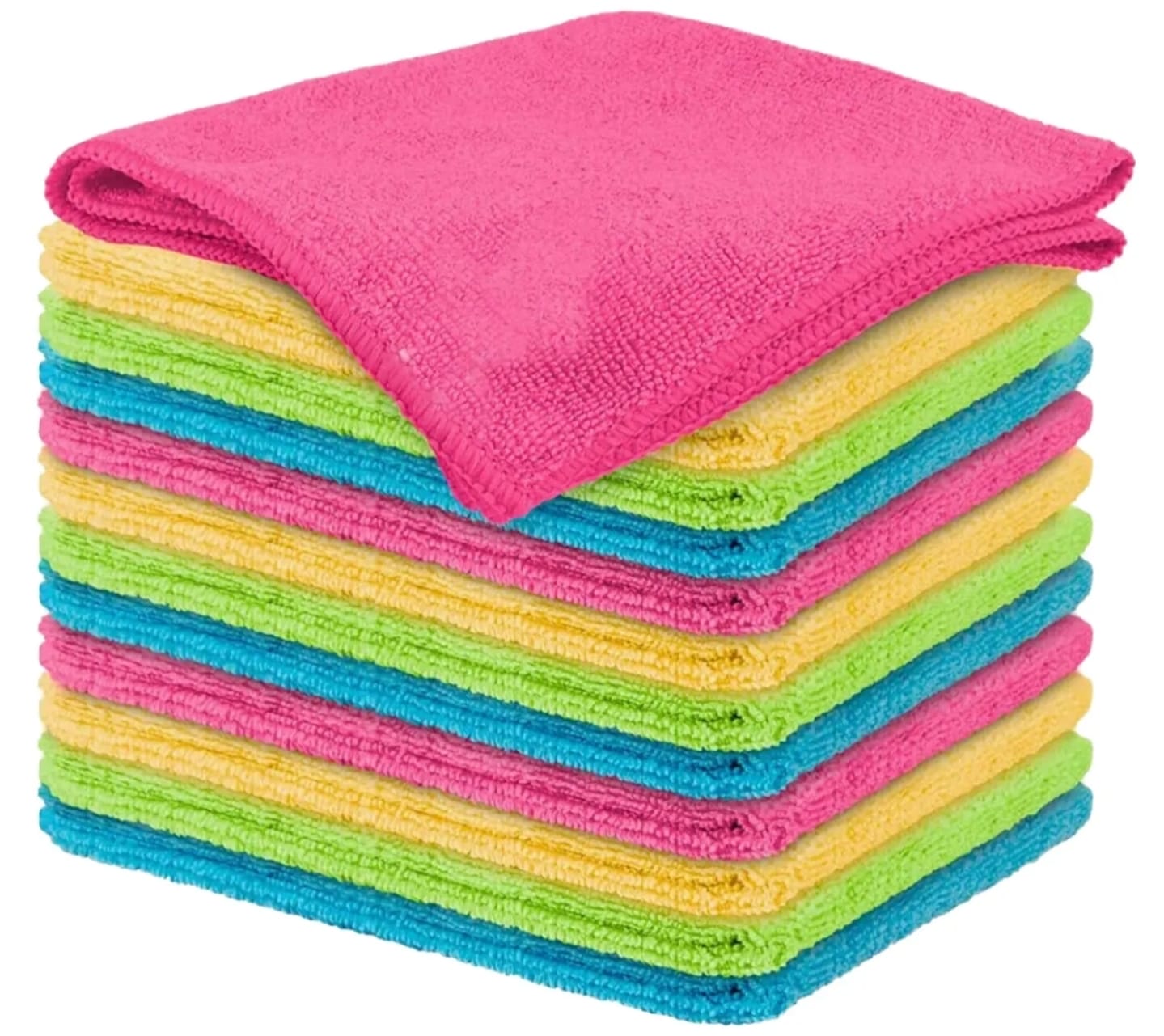 Additional view of Jemadi Premium Microfibre Cleaning Cloths – 24 Pack